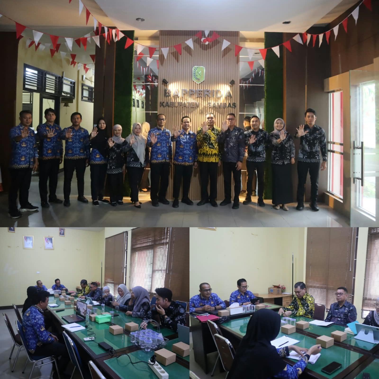 Kunjungan Studi Banding Bapperida Sanggau
